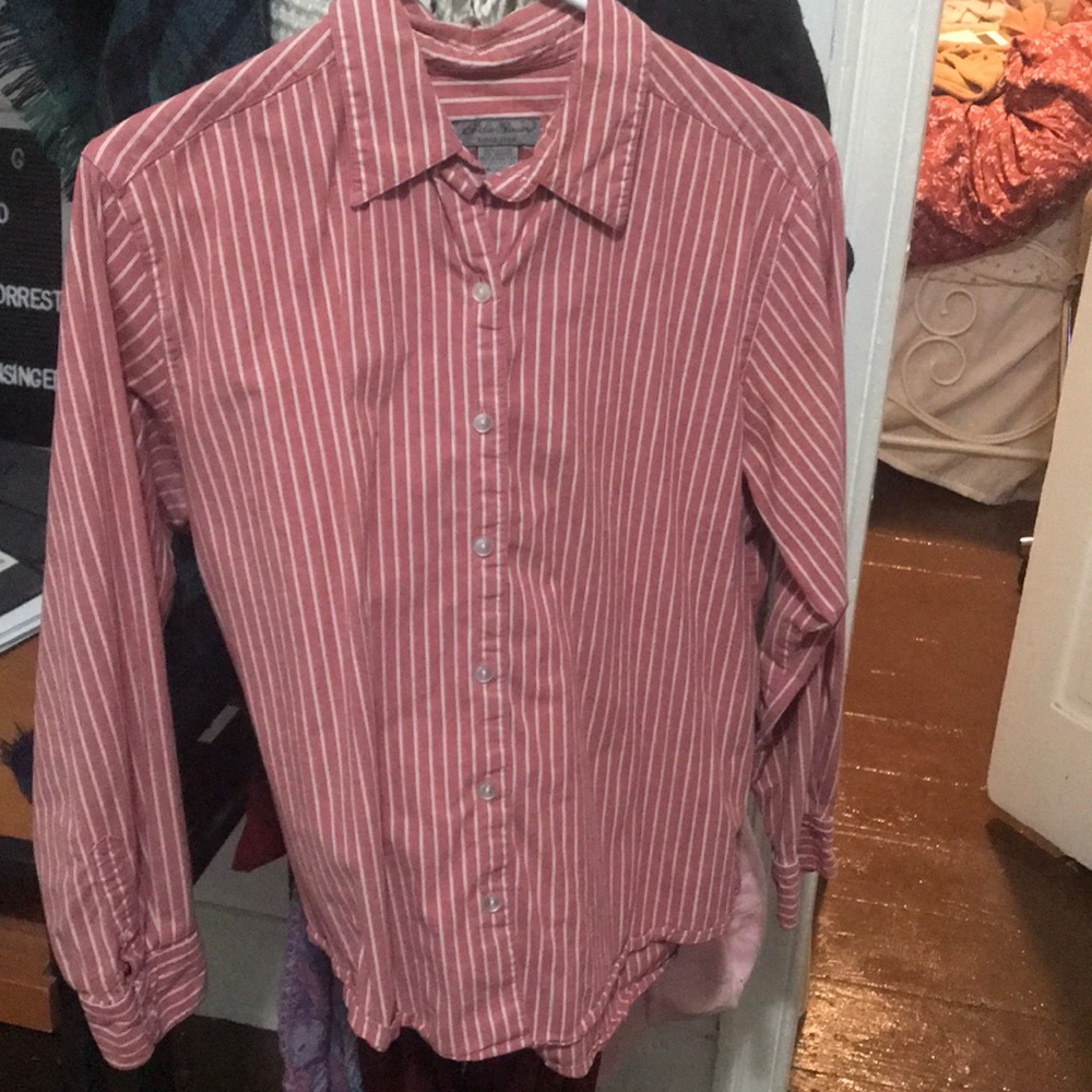 eddie bauer button up